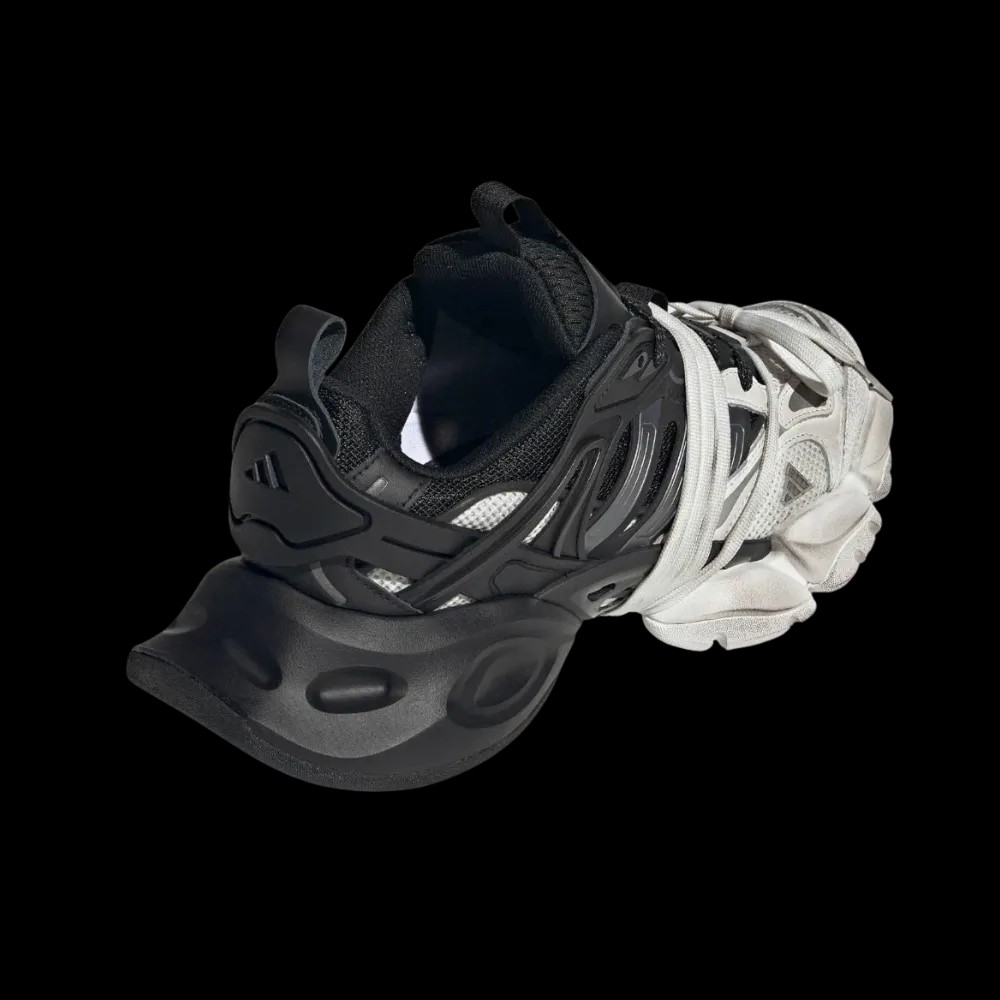 Adidas Xlg Runner Deluxe White Black - HypeFly India View 3