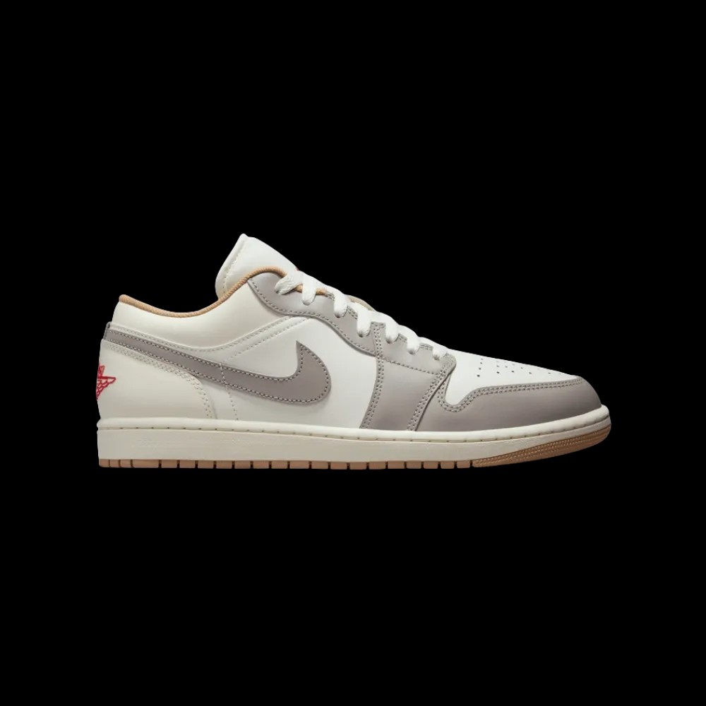 Air Jordan 1 Low 'Sail College Grey' - HypeFly India View 1