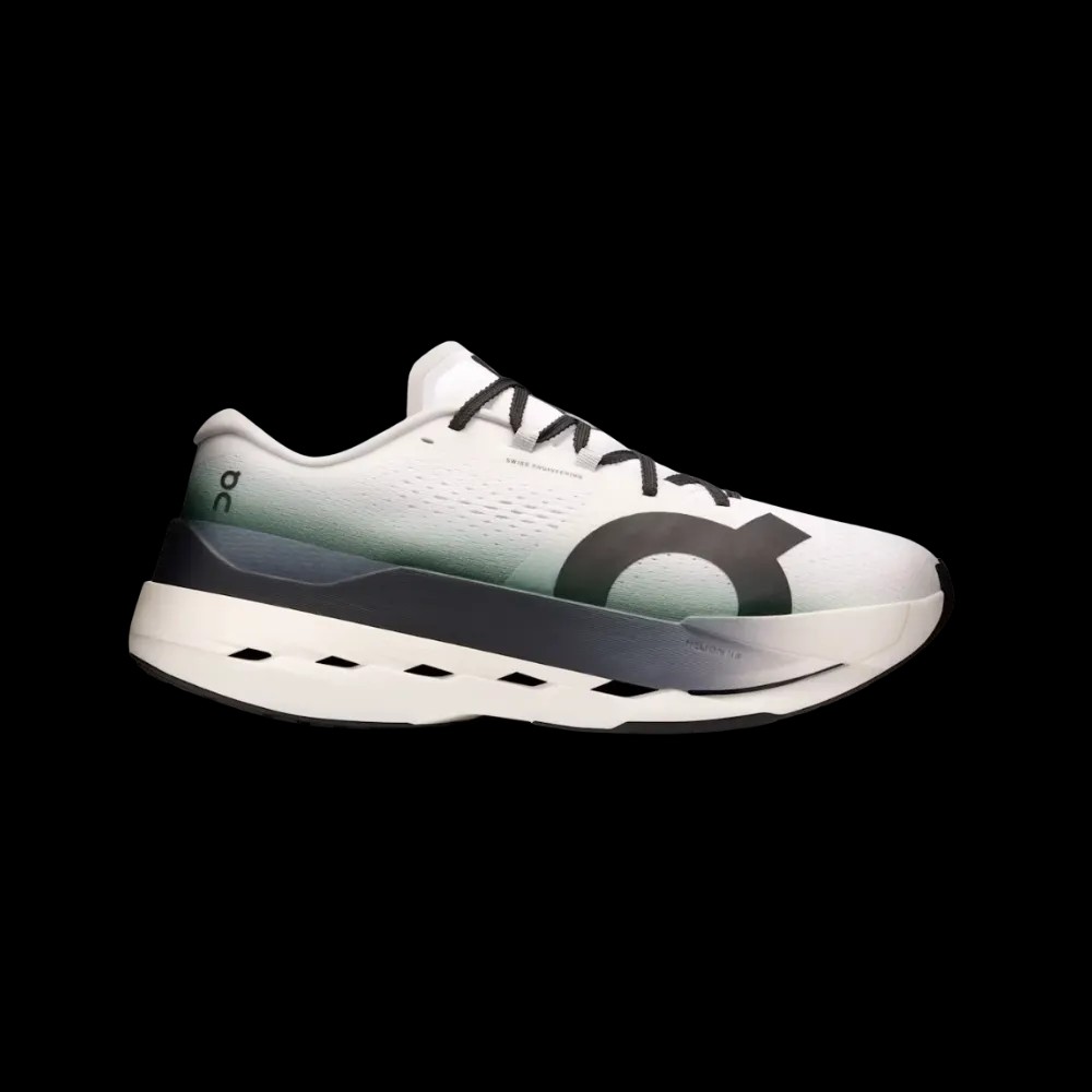 On Running Cloudboom Max White | Black - HypeFly India View 1