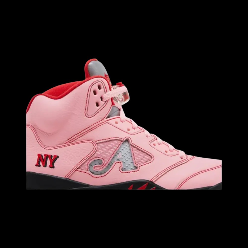 Awake NY x Air Jordan 5 Retro 'Boro - Arctic Pink' - HypeFly India View 3