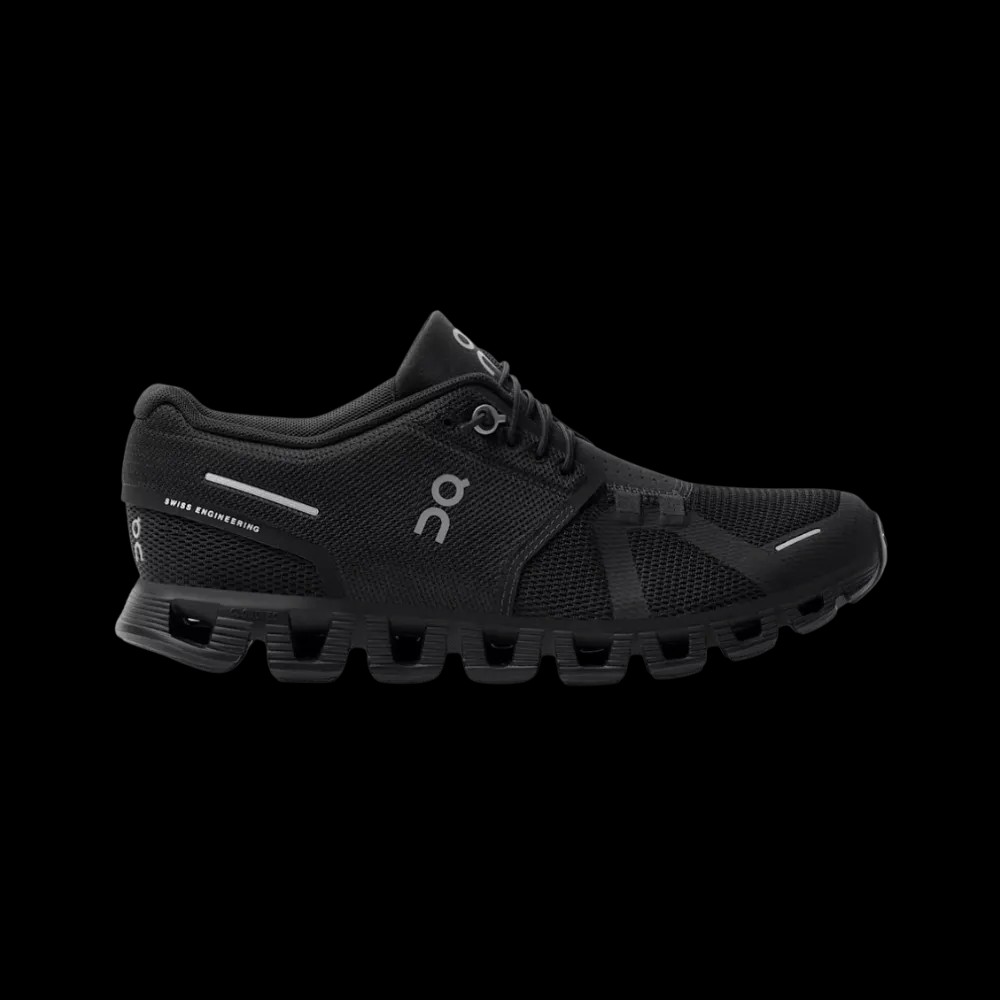 Cloud 5 All Black On Running - HypeFly India View 1