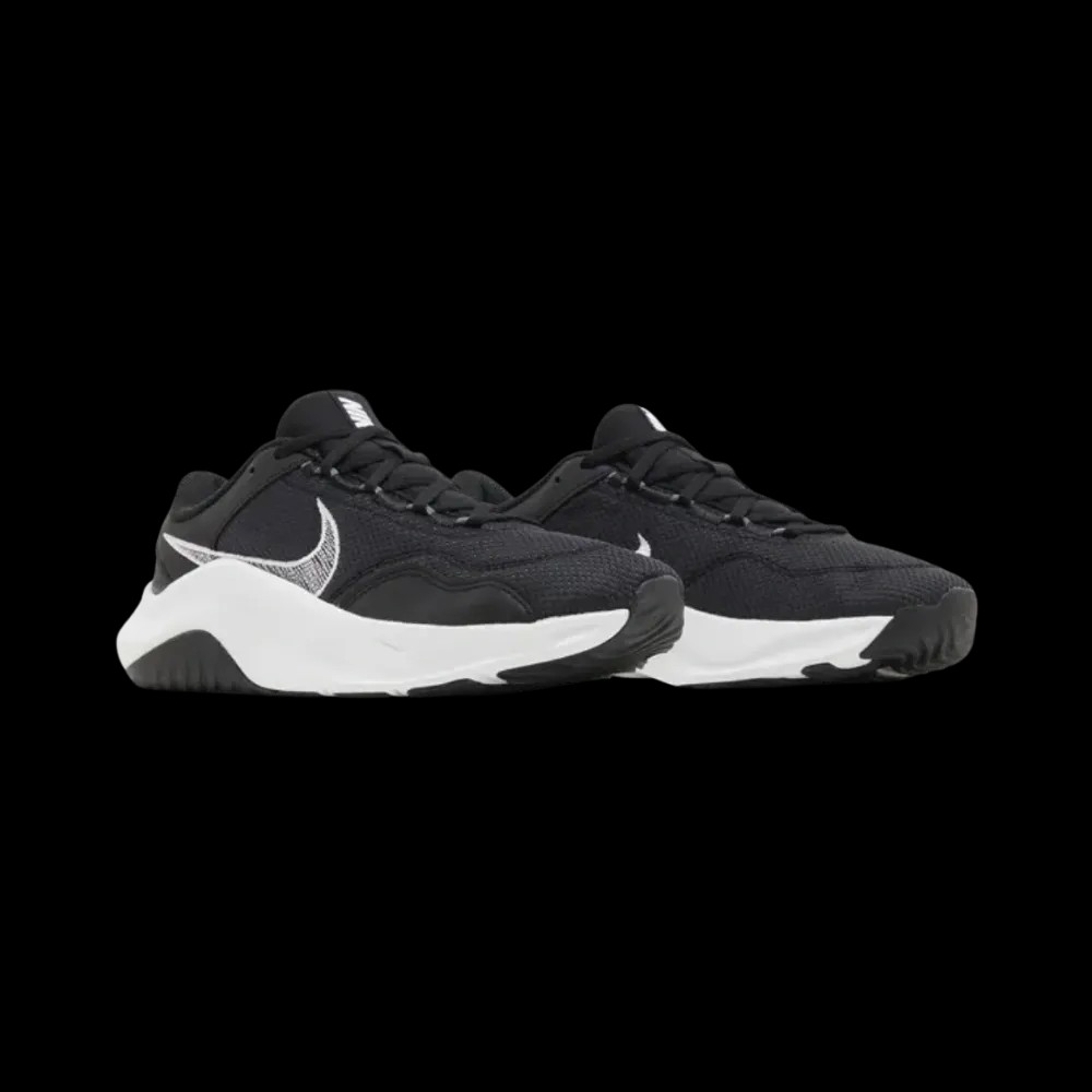 Nike Legend Essential 3 Next Nature 'Black White' - HypeFly India View 3