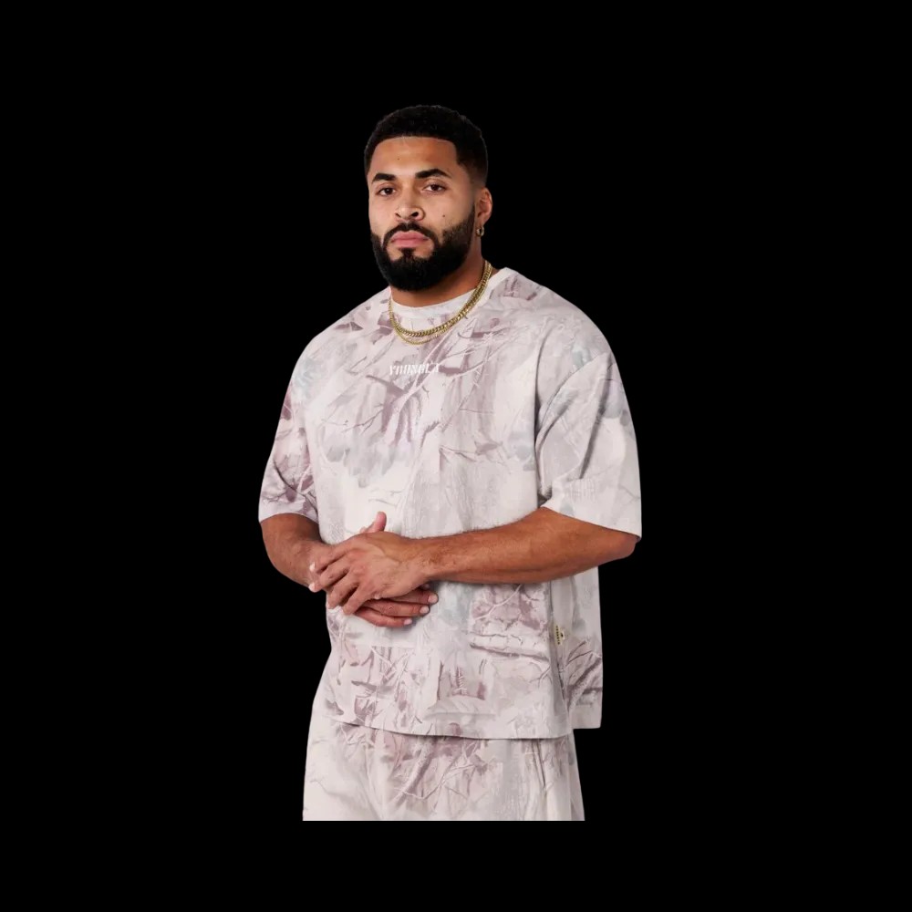 YoungLA Tree Camo Collection Tees Desert Tan Tree Camo - HypeFly India View 1