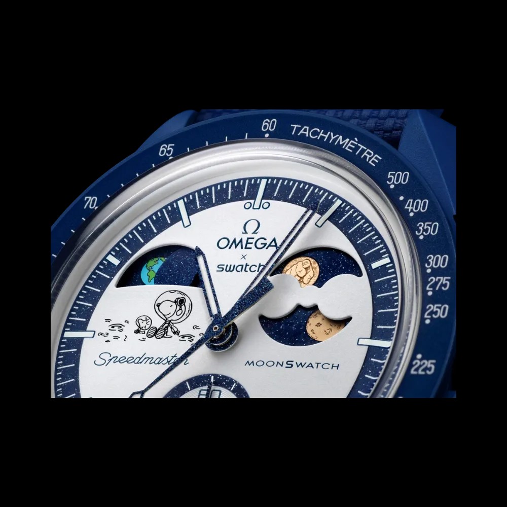 Swatch x Omega Earthphase Moonshine Gold Corn Moon - HypeFly India View 2