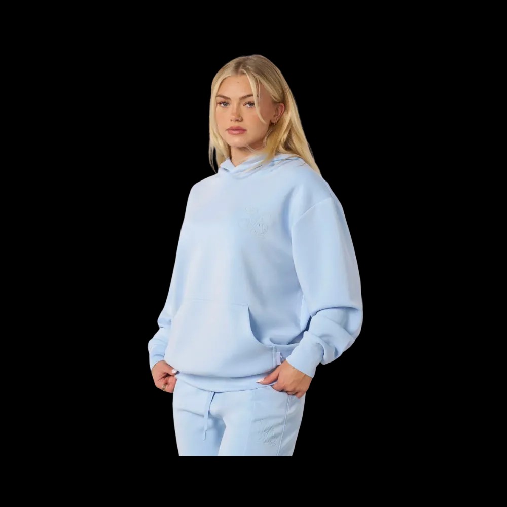 YoungLA Cloud Hoodie Blue - HypeFly India View 1