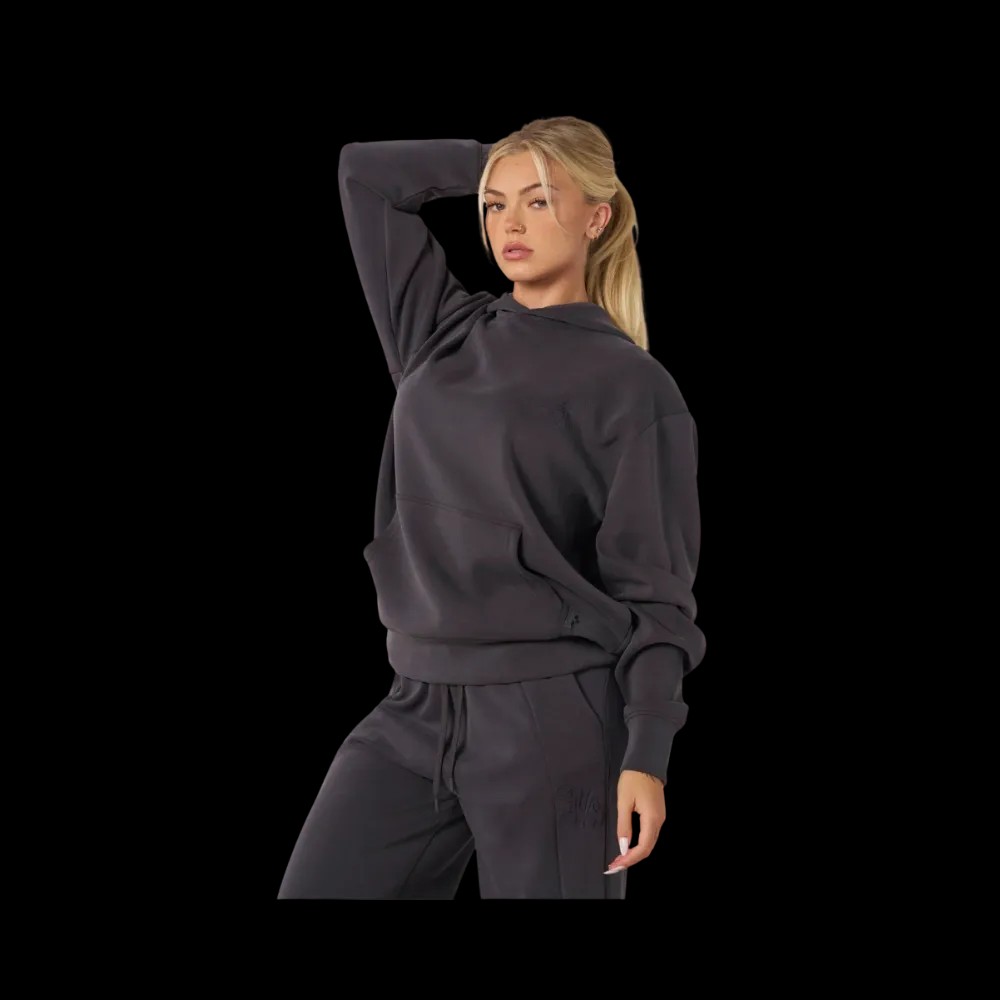 YoungLA Cloud Hoodie Charcoal - HypeFly India View 1