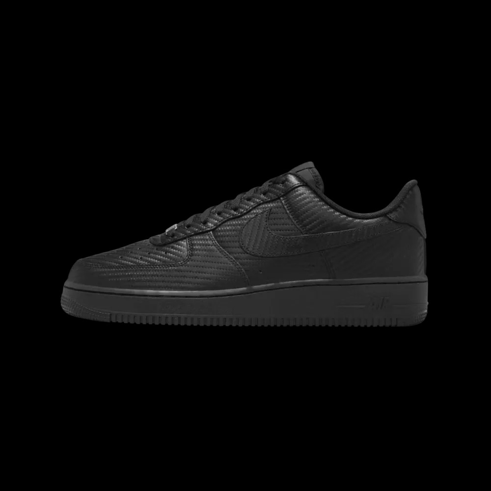 Nike Air Force 1 '07 'Carbon Fiber Pack - Black' - HypeFly India View 3