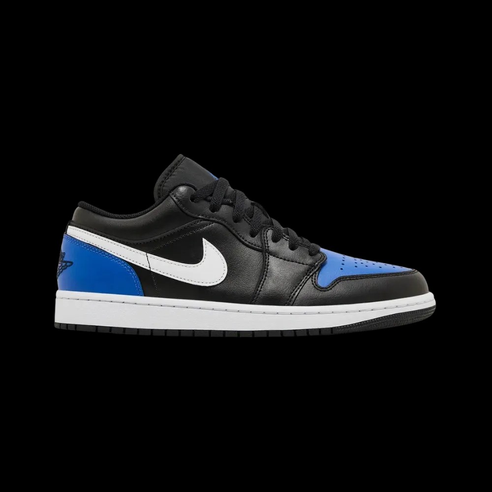 Air Jordan 1 Low 'Black Royal Toe' - HypeFly India View 1