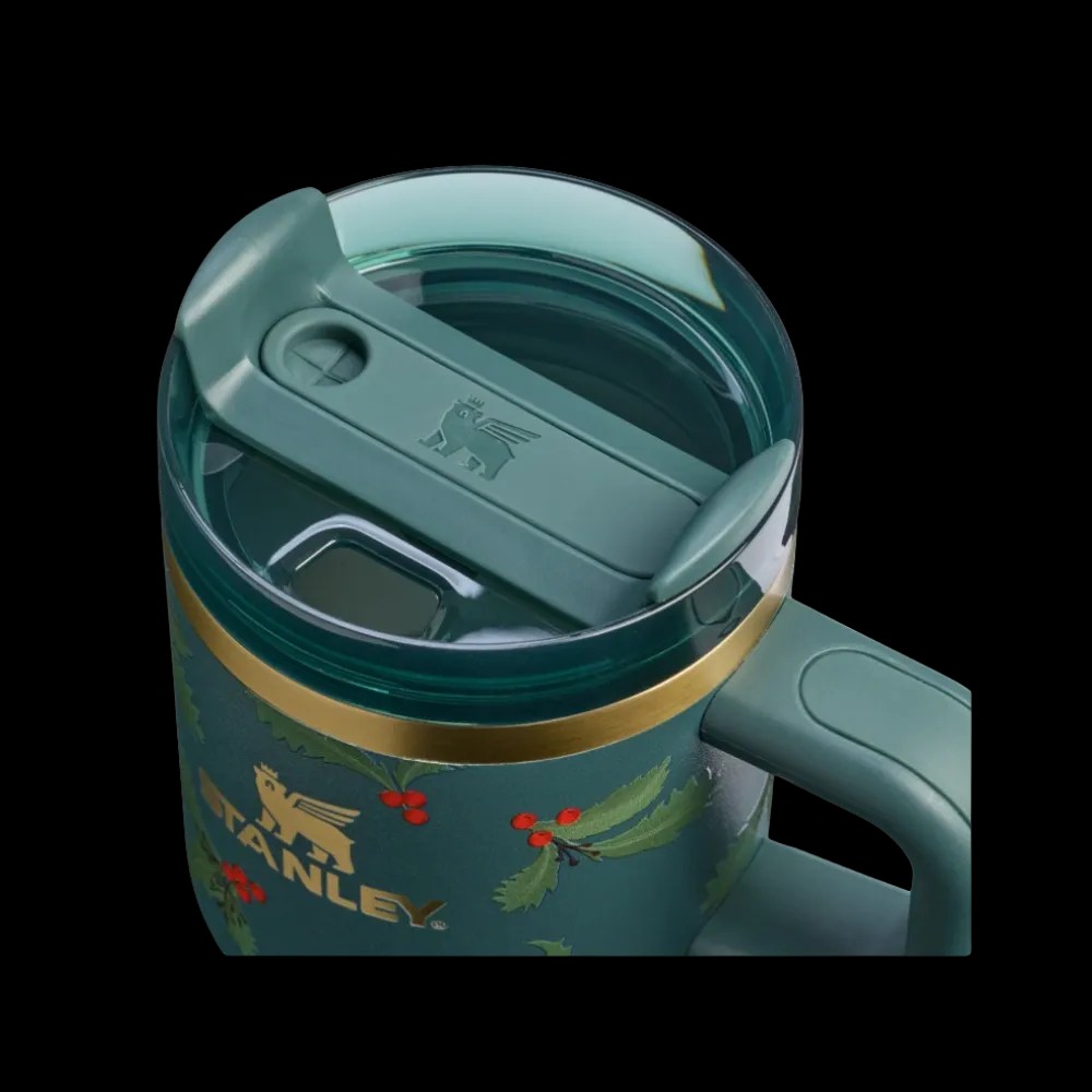 Stanley Cheers and Cheer Quencher H2.O FlowState Tumbler (20OZ) Holiday Botanical - HypeFly India View 2