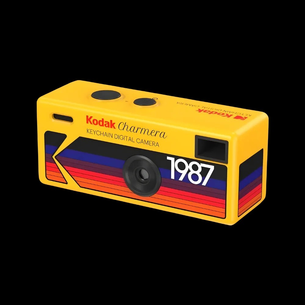 Kodak Charmera Keychain Digital Camera - Yellow - HypeFly India View 1