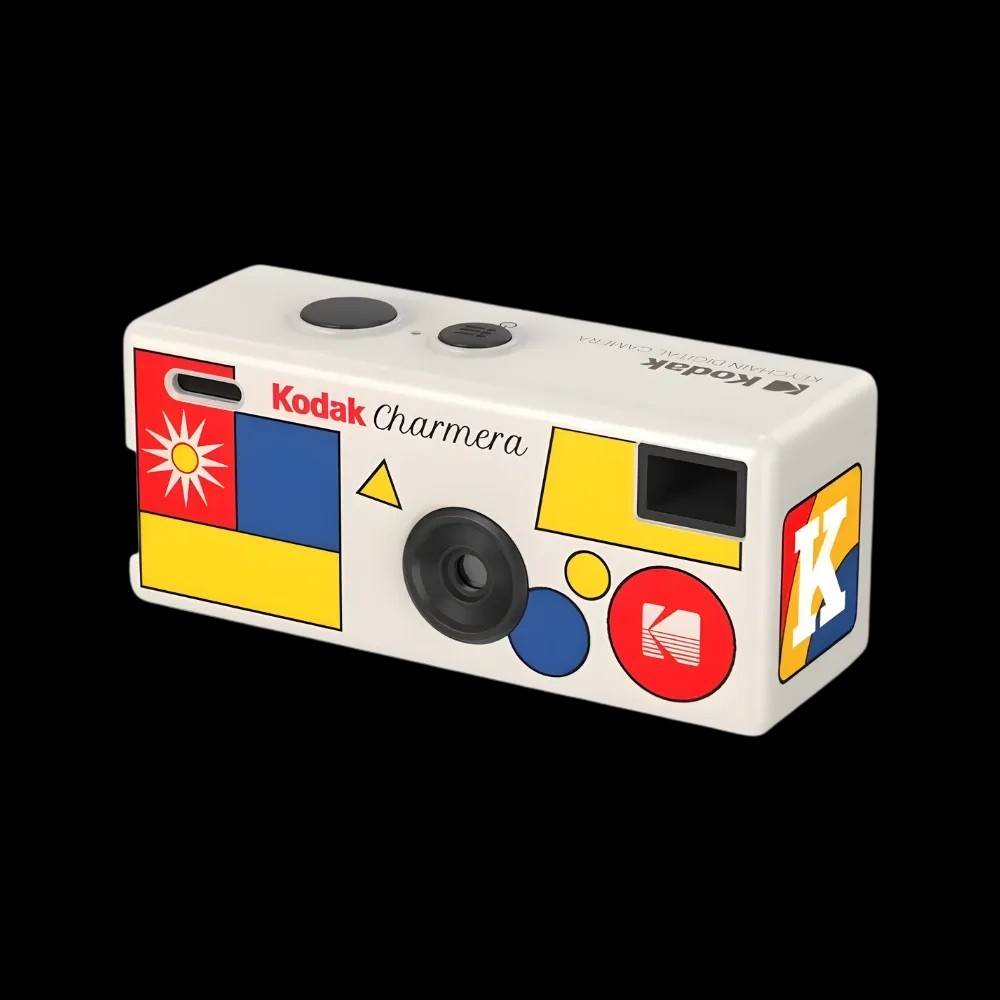 Kodak Charmera Keychain Digital Camera - White - HypeFly India View 1