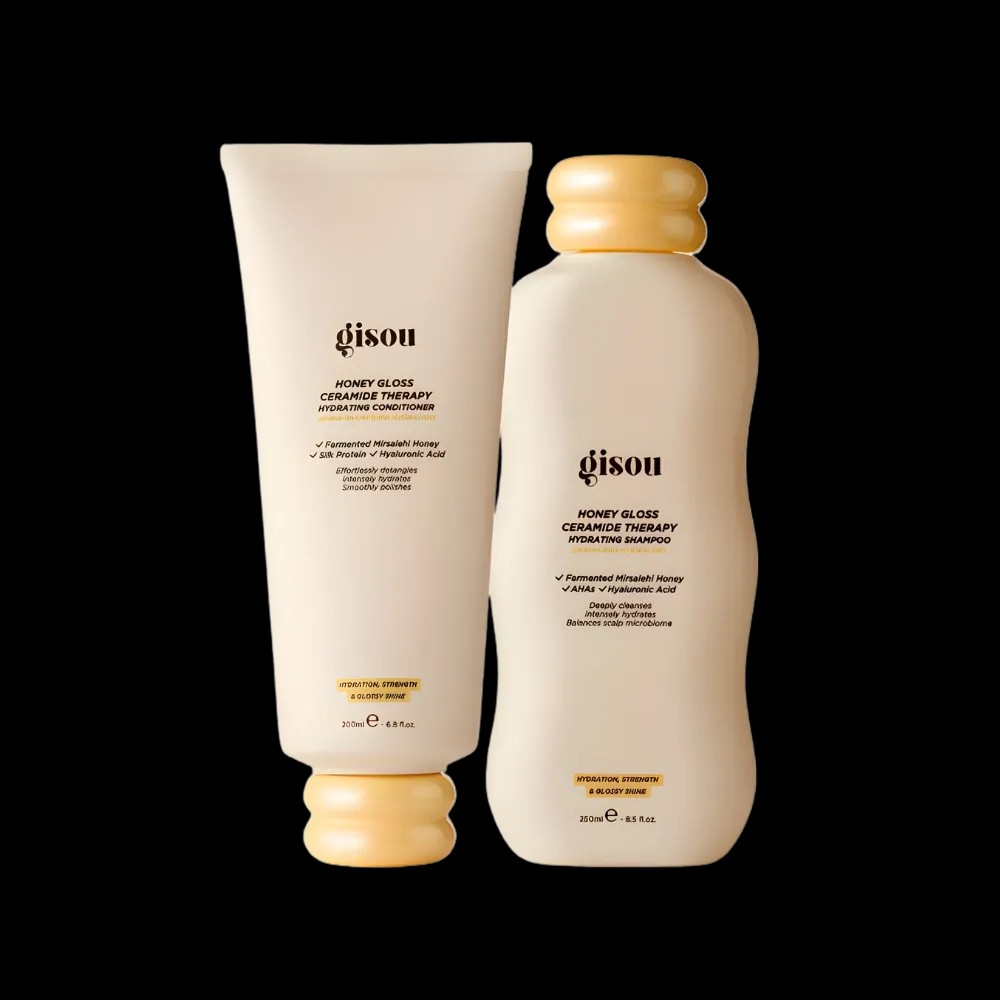 Gisou Honey Gloss Hair Wash Duo - HypeFly India View 1