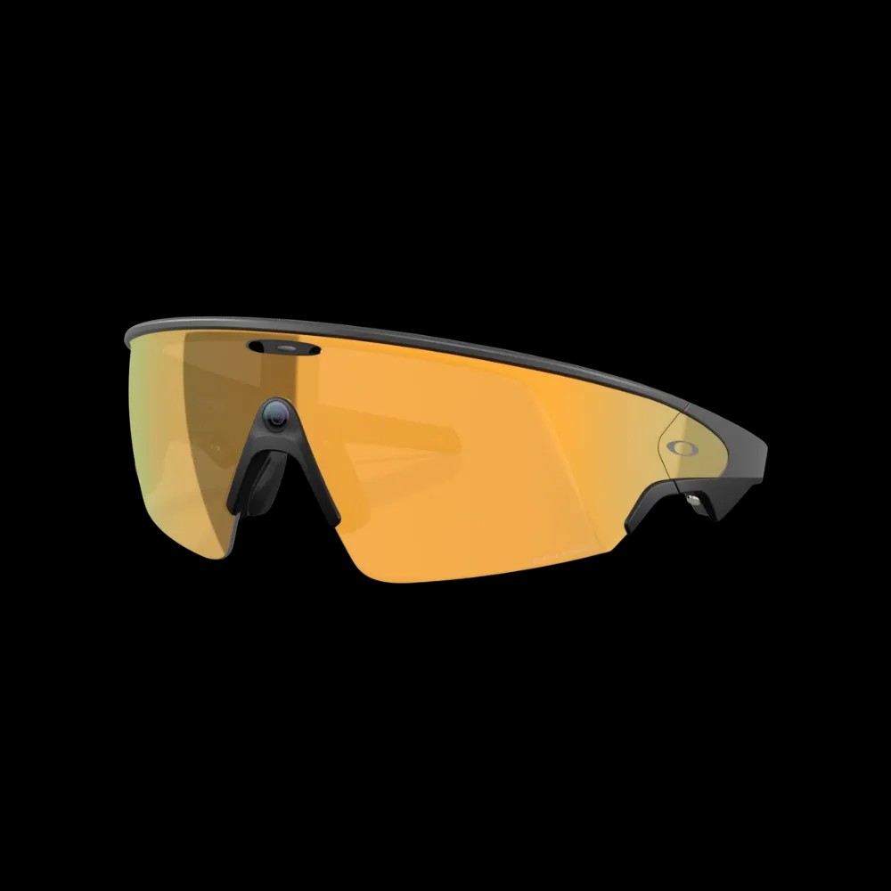 Meta x Oakley Sunglass Meta Vanguard Prizm 24k Lenses with Black Frame - HypeFly India View 1