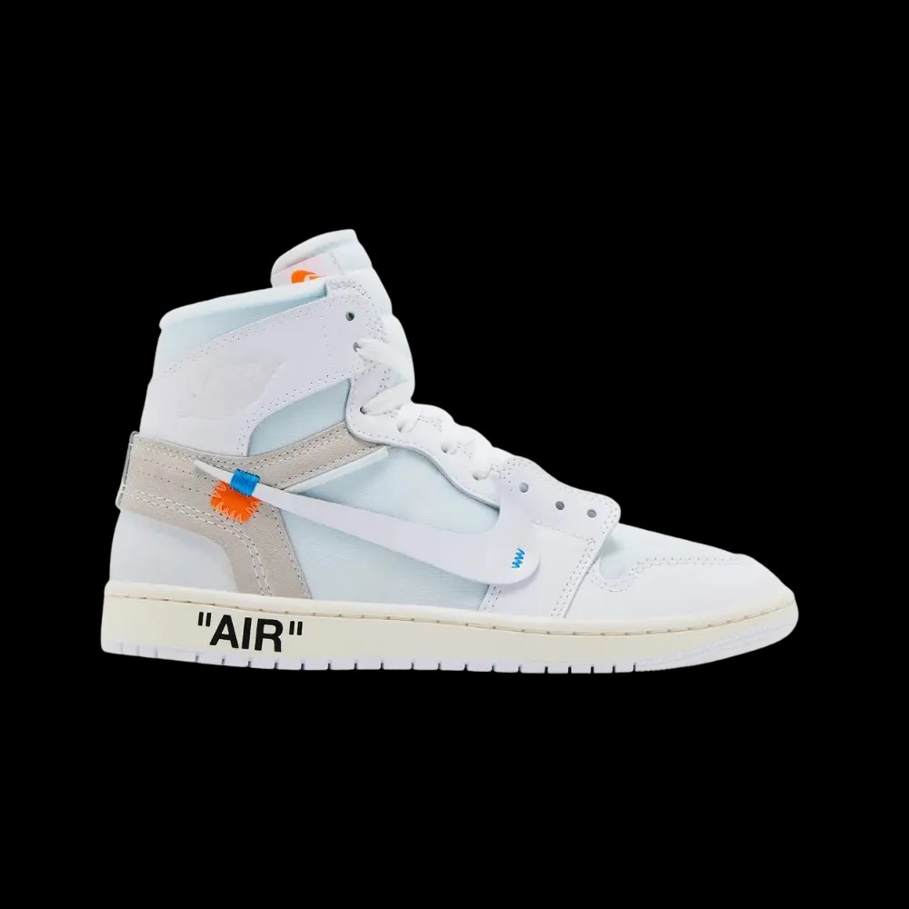 Off-White x Air Jordan 1 Retro High OG 'Alaska' - HypeFly India View 1