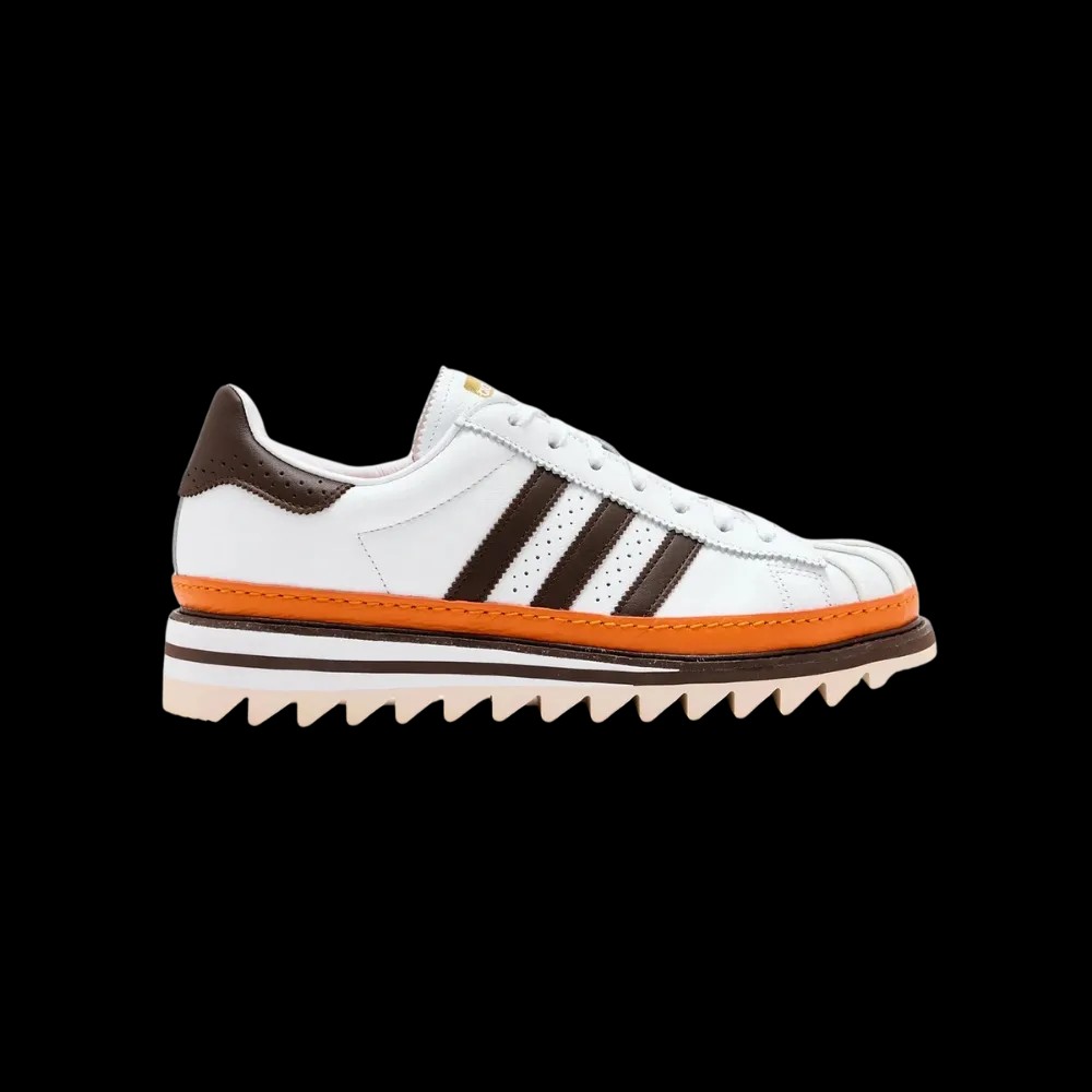 Adidas Originals × Clot Superstar EX Orange B "Coffee" - HypeFly India View 1
