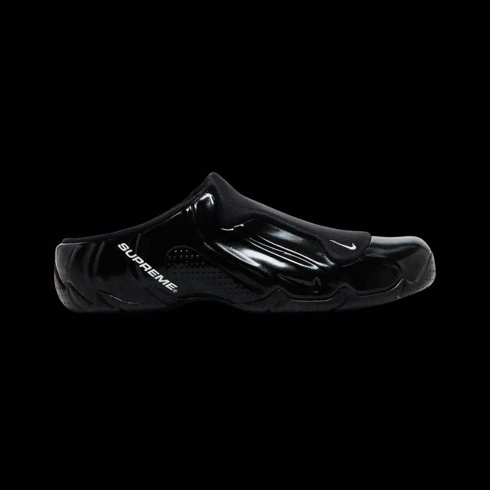 Nike Supreme x Clogposite 'Black' - HypeFly India View 1