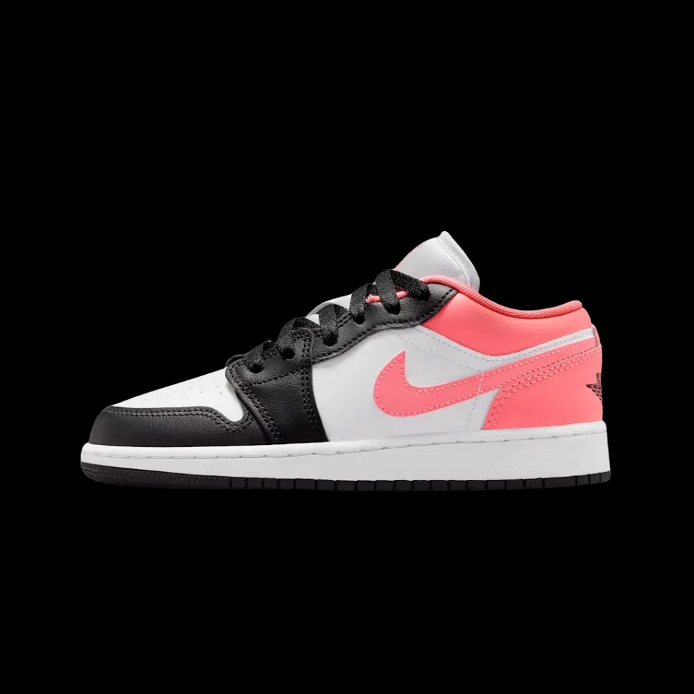 Air Jordan 1 Low Black Pink Gaze (GS) - HypeFly India View 3