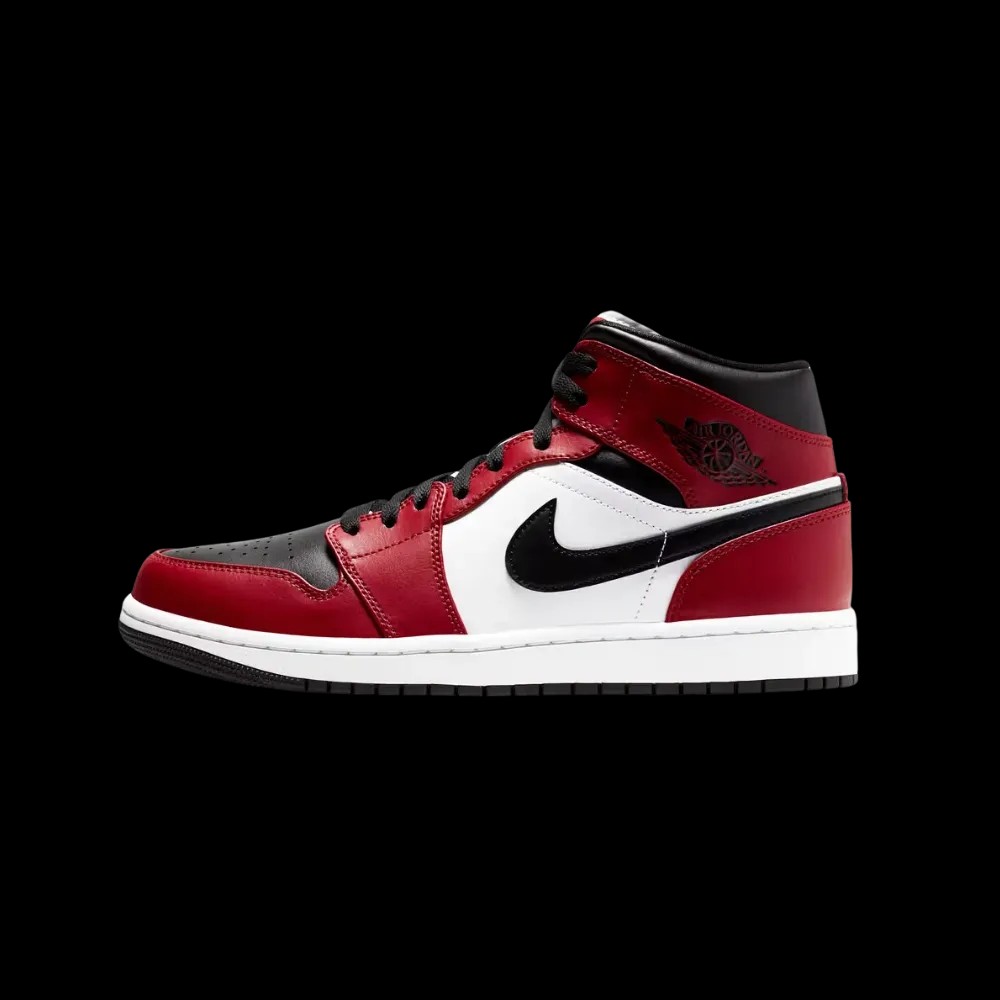 Air Jordan 1 Mid Gym Red - HypeFly India View 3