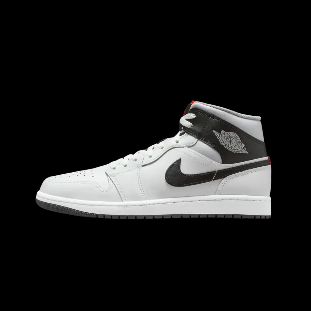 Air Jordan 1 Mid Neutral Grey - HypeFly India View 3