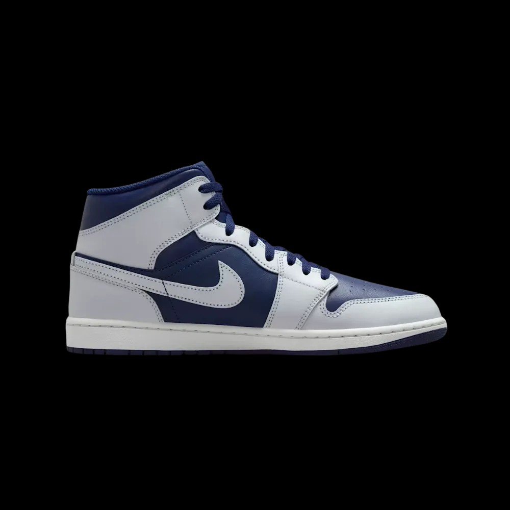 Air Jordan 1 Mid 'Blue Void' - HypeFly India View 1