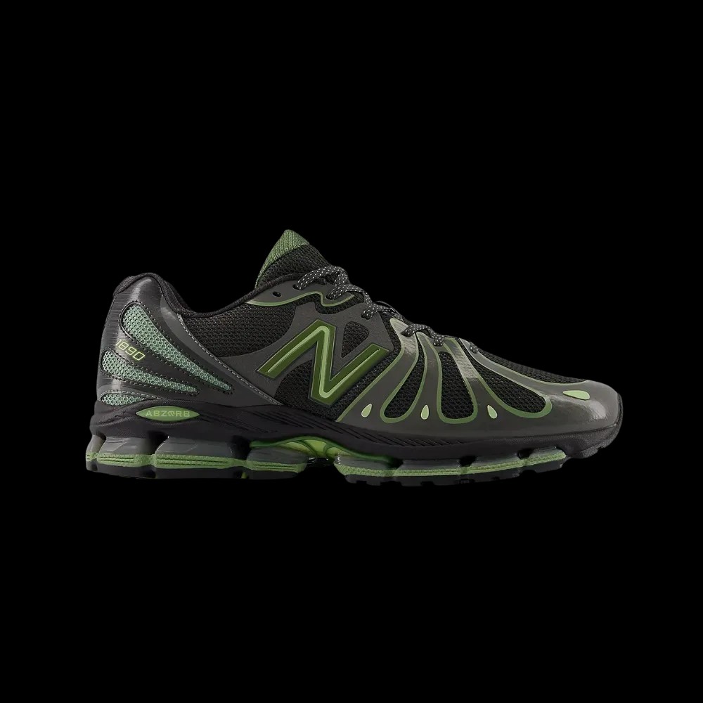 New Balance 1890 'Faded Black Utility Green' - HypeFly India View 1