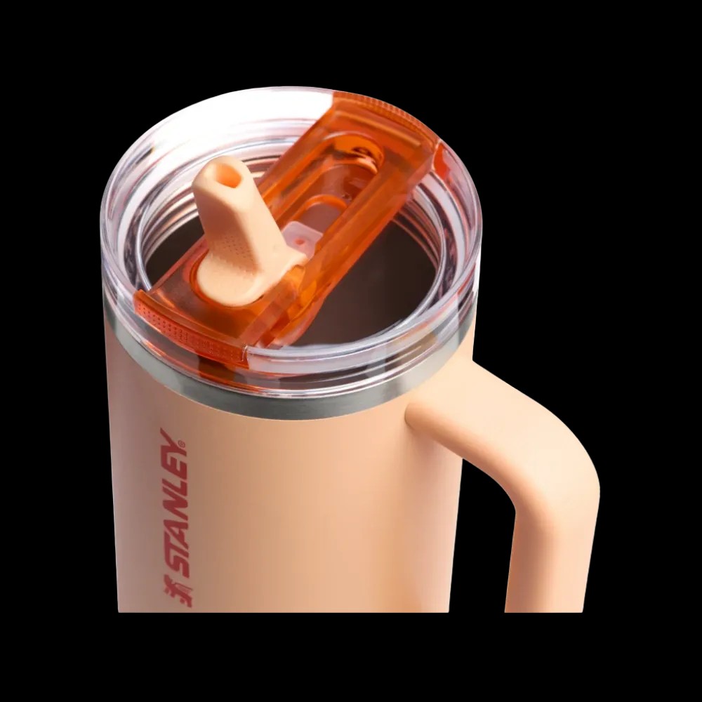 Stanley Quencher ProTour Flip Straw Tumbler 40 OZ Orange Sherbet - HypeFly India View 3