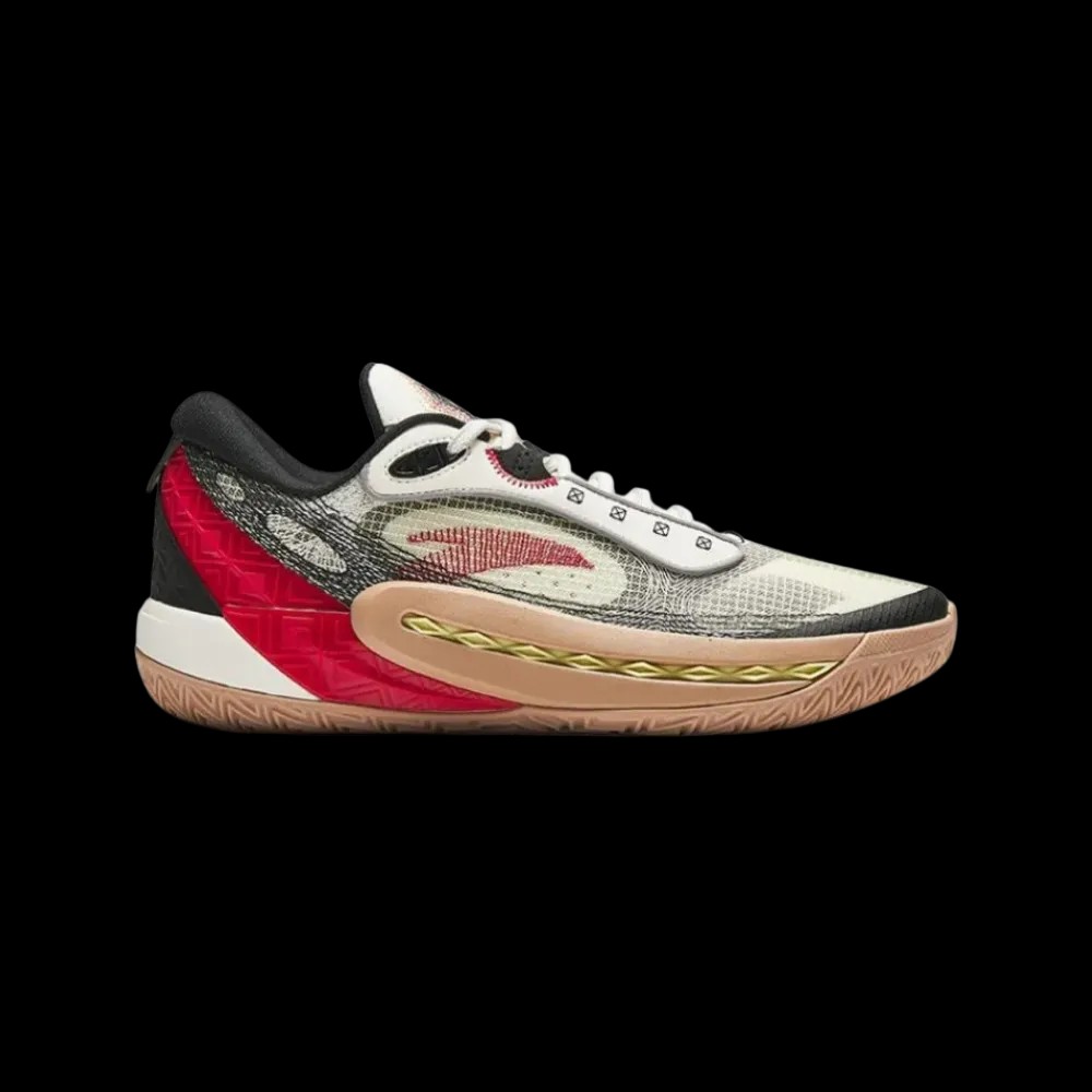 Anta Crazy 6 White Black Red - HypeFly India View 1