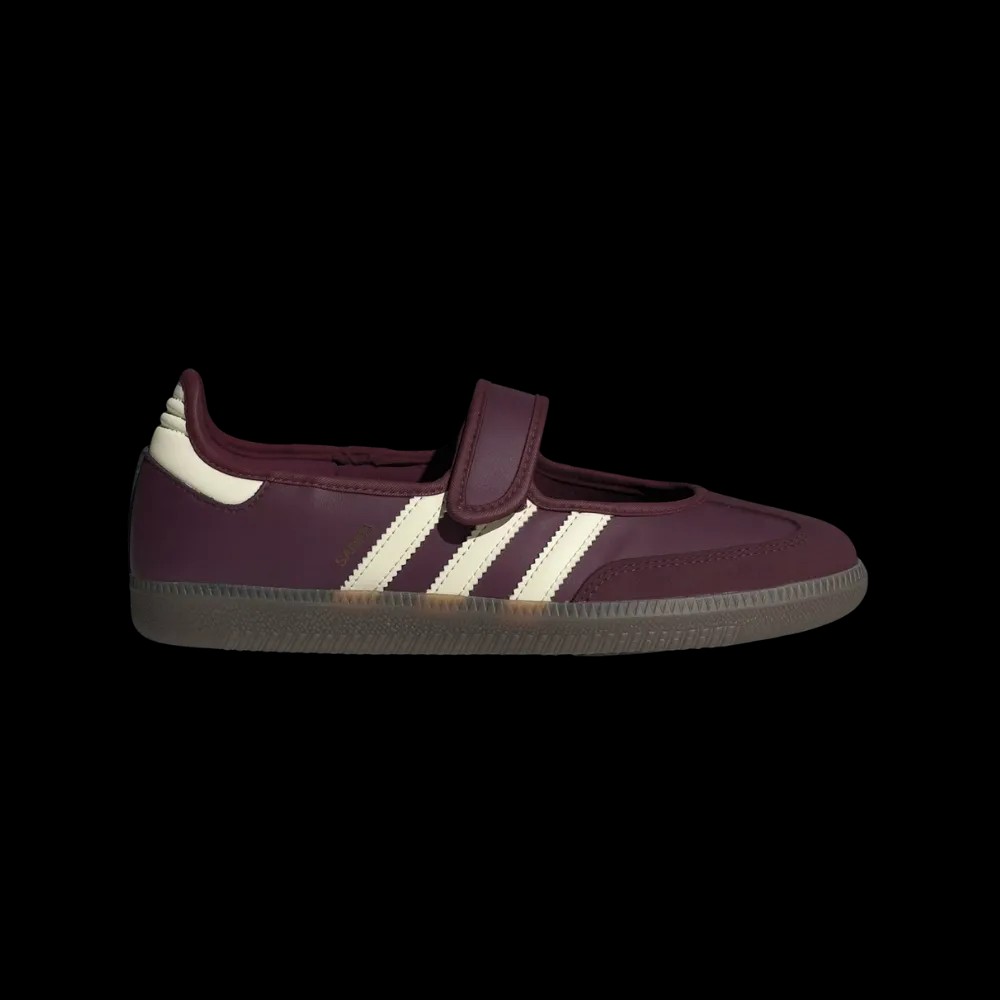 Adidas Samba Mary Jane 'Maroon Cream White Gold Metallic' - HypeFly India View 1