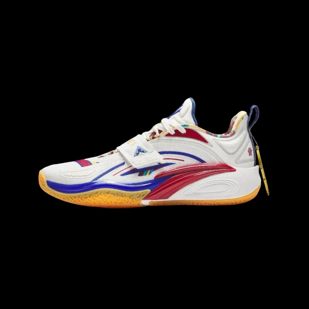 Anta KAI 1 White/Red/Blue - HypeFly India View 2