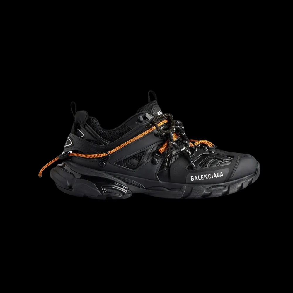 Balenciaga Track Trail Laces Sneaker In Black - HypeFly India View 1