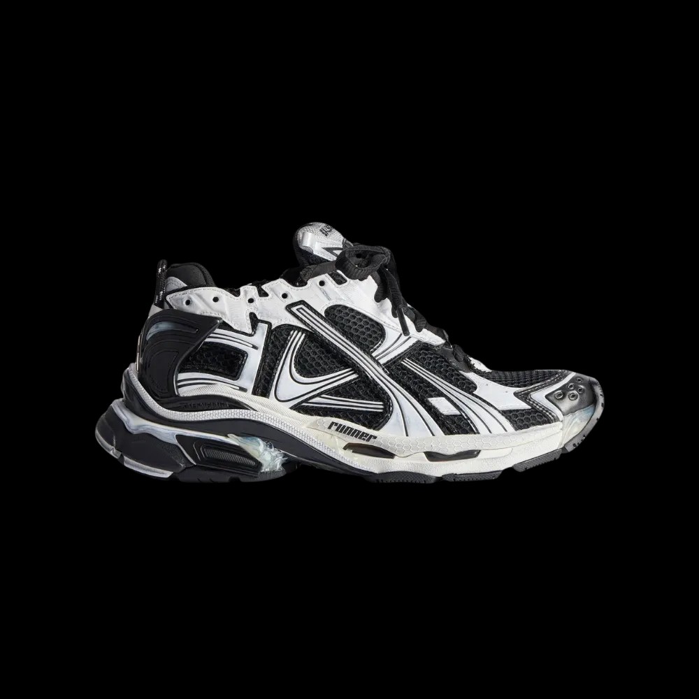 Balenciaga Runner Sneaker In White - HypeFly India View 1