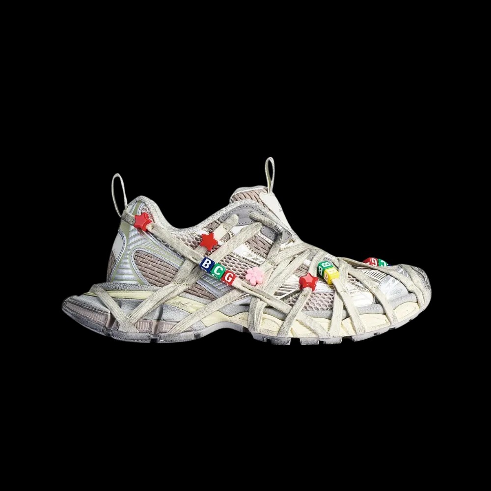 Balenciaga 3XL Extreme Lace Sneaker In Multicolor - HypeFly India View 1