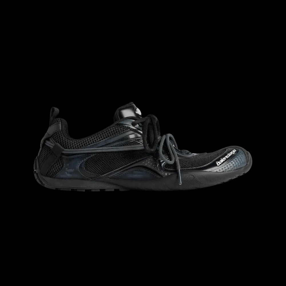 Balenciaga Radar Sneaker In Black - HypeFly India View 1