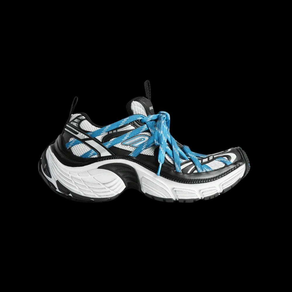 Balenciaga 6XL Extreme Laces Sneaker In Blue - HypeFly India View 1