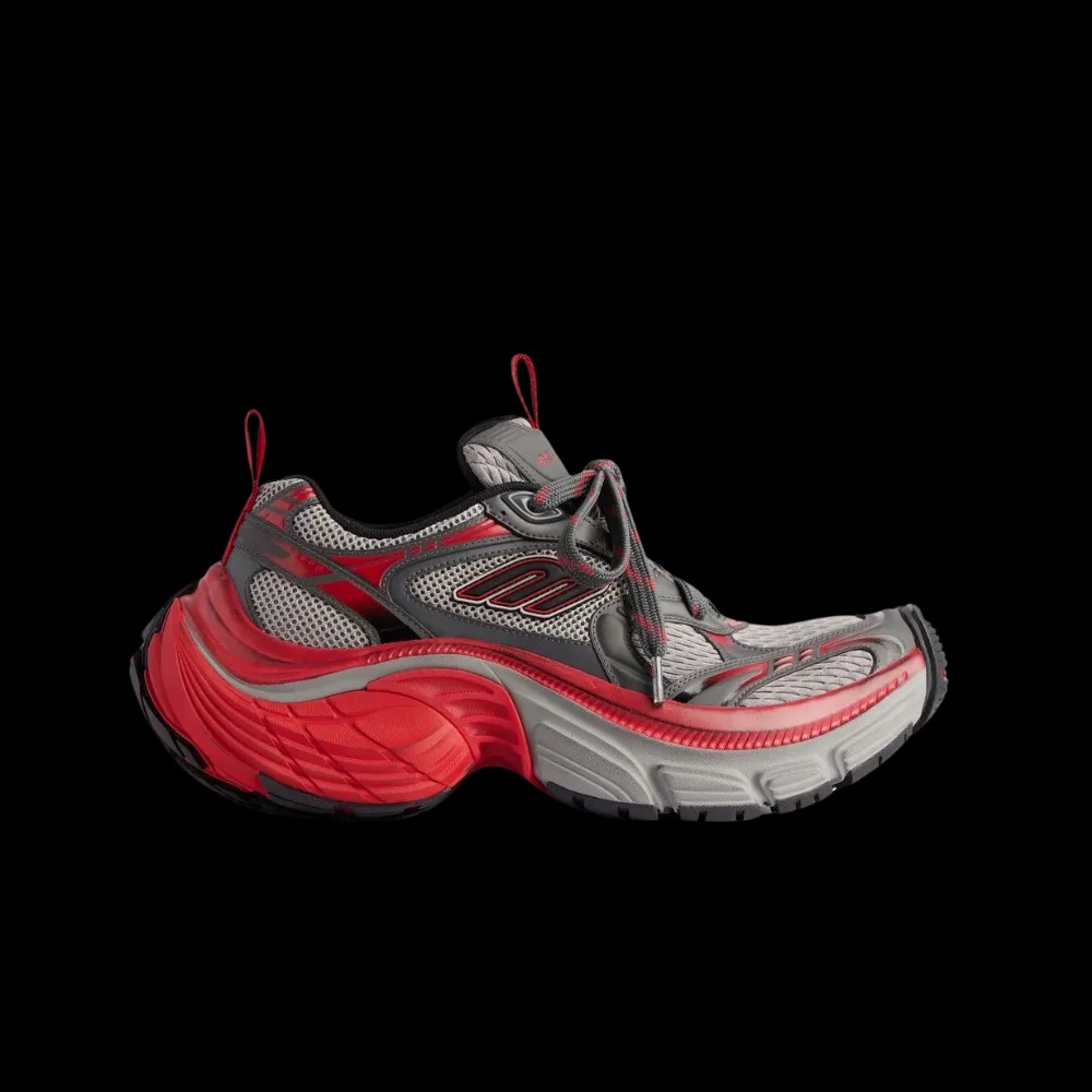 Balenciaga 6XL Sneaker In Red - HypeFly India View 1
