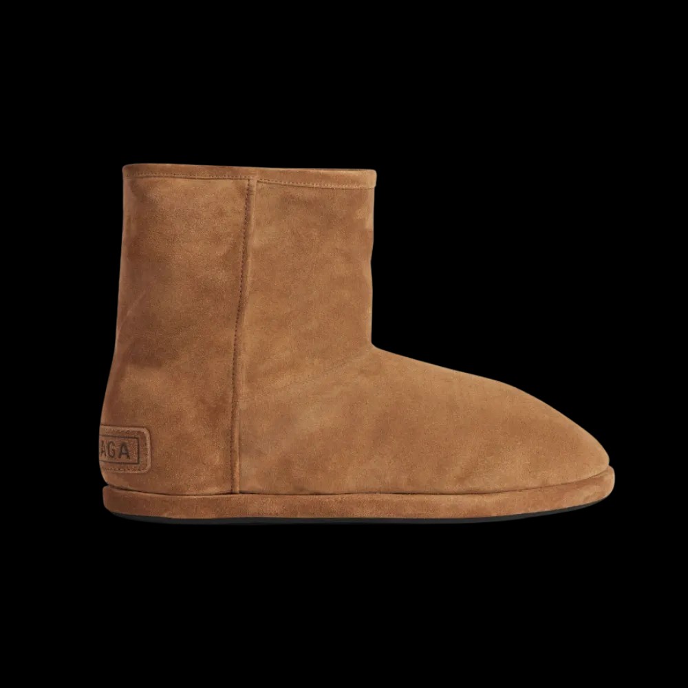 Balenciaga Alaska Soft Bootie In Brown - HypeFly India View 1