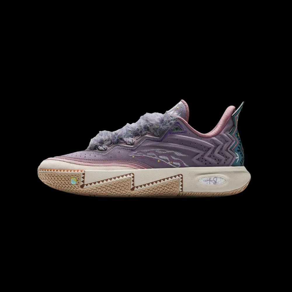Anta KAI 2 “Court Artist” Grey/Purple/Blue - HypeFly India View 4