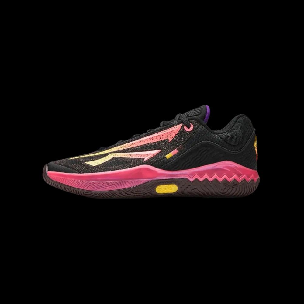 Anta KAI 2 Speed “Flame” Black/Pink - HypeFly India View 4