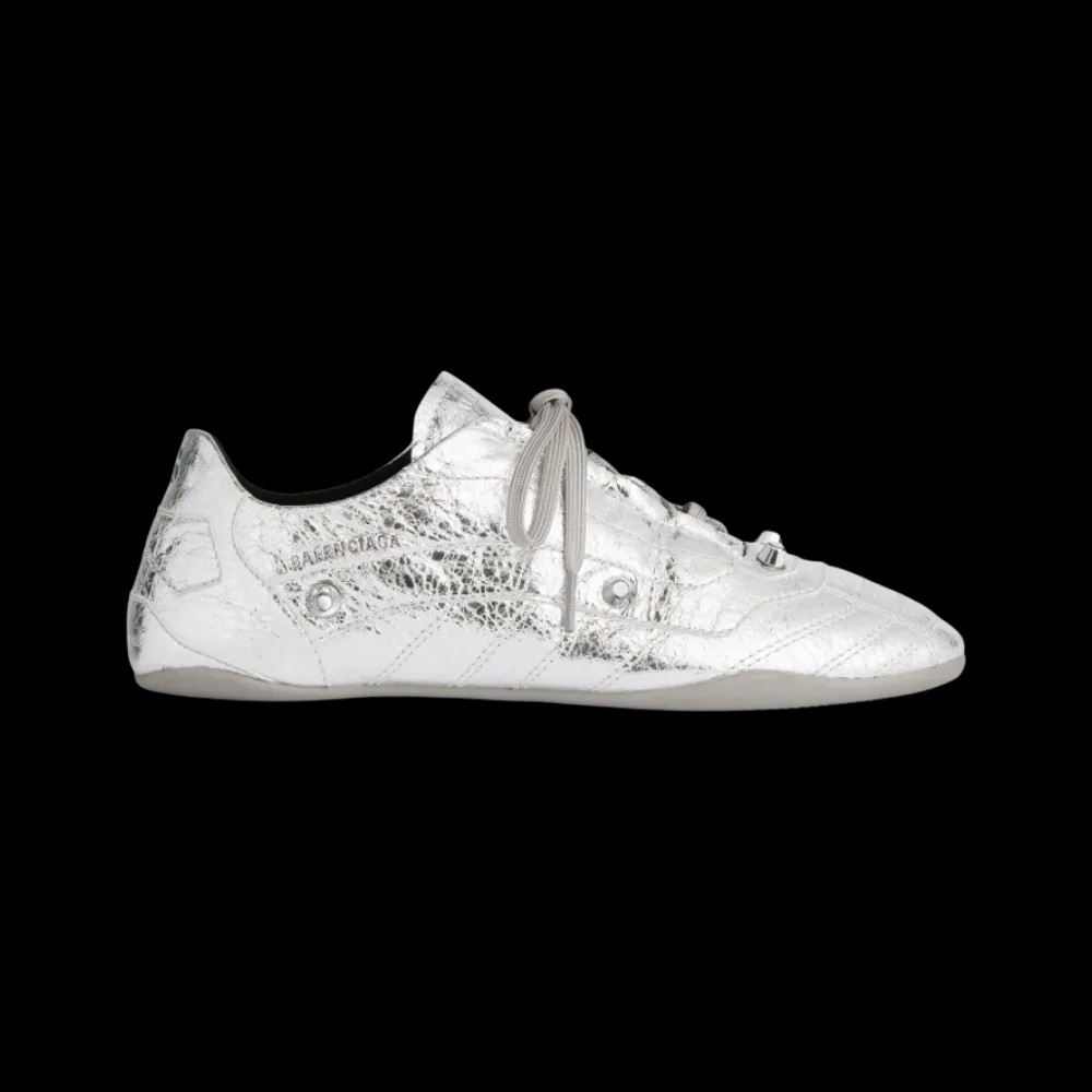 Balenciaga City Sneaker In Silver - HypeFly India View 1