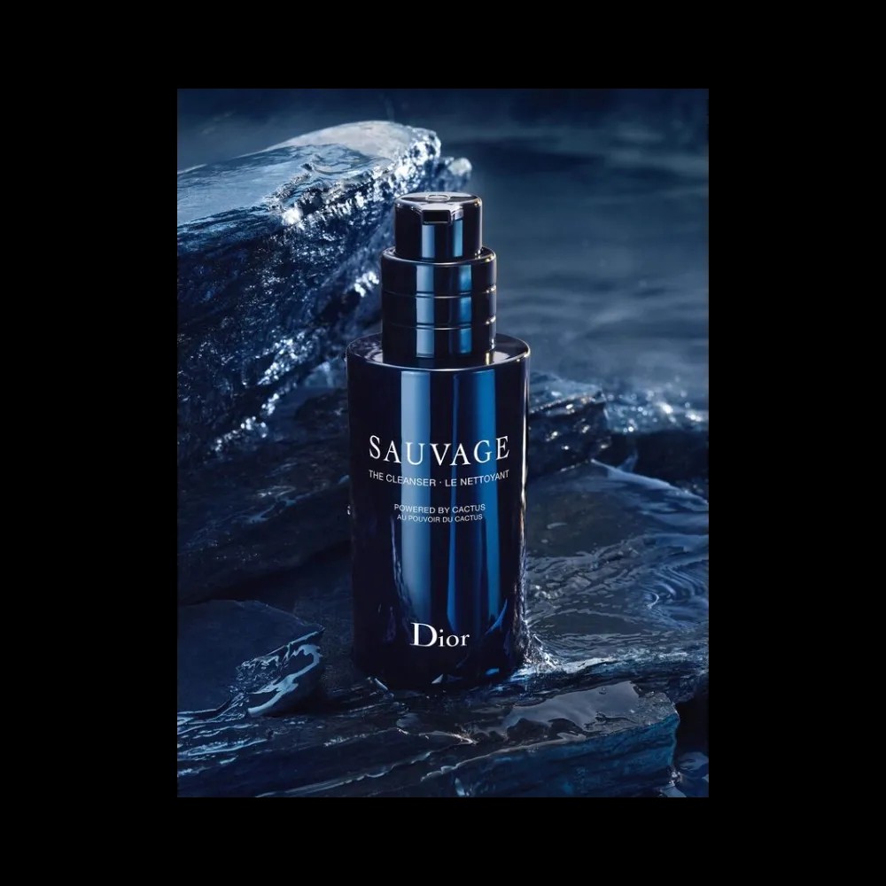 Dior Sauvage Skincare Ritual Set Cleanser, Toner and Serum – Purifying, Energizing, Anti-Aging – Powered By Cactus - HypeFly India View 2