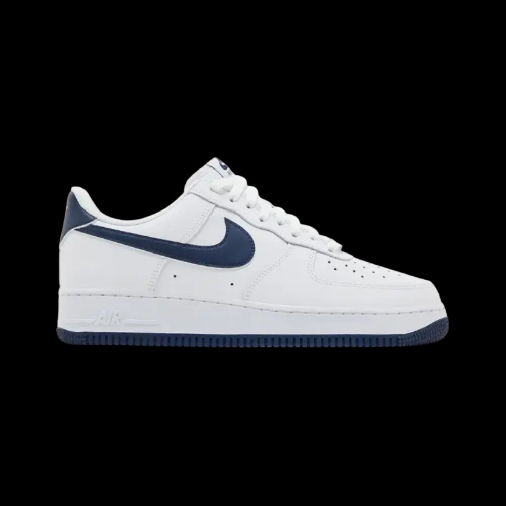 Nike Air Force 1 '07 'White Midnight Navy' - HypeFly India View 1