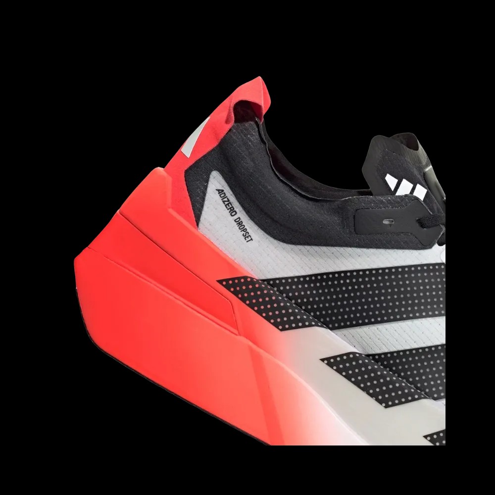 Adidas Workout Adizero Dropset Elite 'Cloud White Solar Red Core Black' - HypeFly India View 2