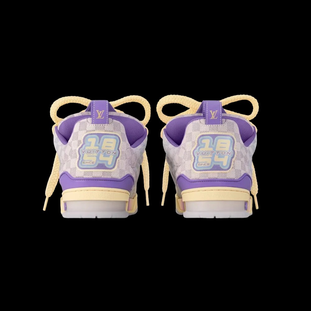 Louis Vuitton LV Skate "Purple Gradient Damier Denim" - HypeFly India View 2
