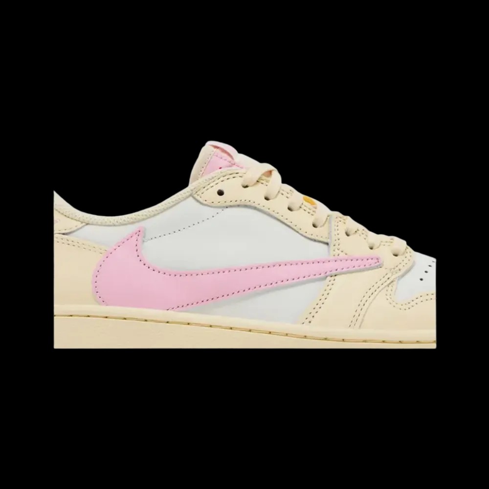 Travis Scott x Air Jordan 1 Retro Low OG 'Shy Pink' - HypeFly India View 3