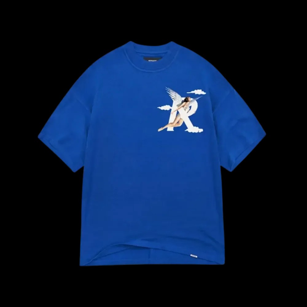 Represent Storms In Heaven T-shirt 'Cobalt' - HypeFly India View 2
