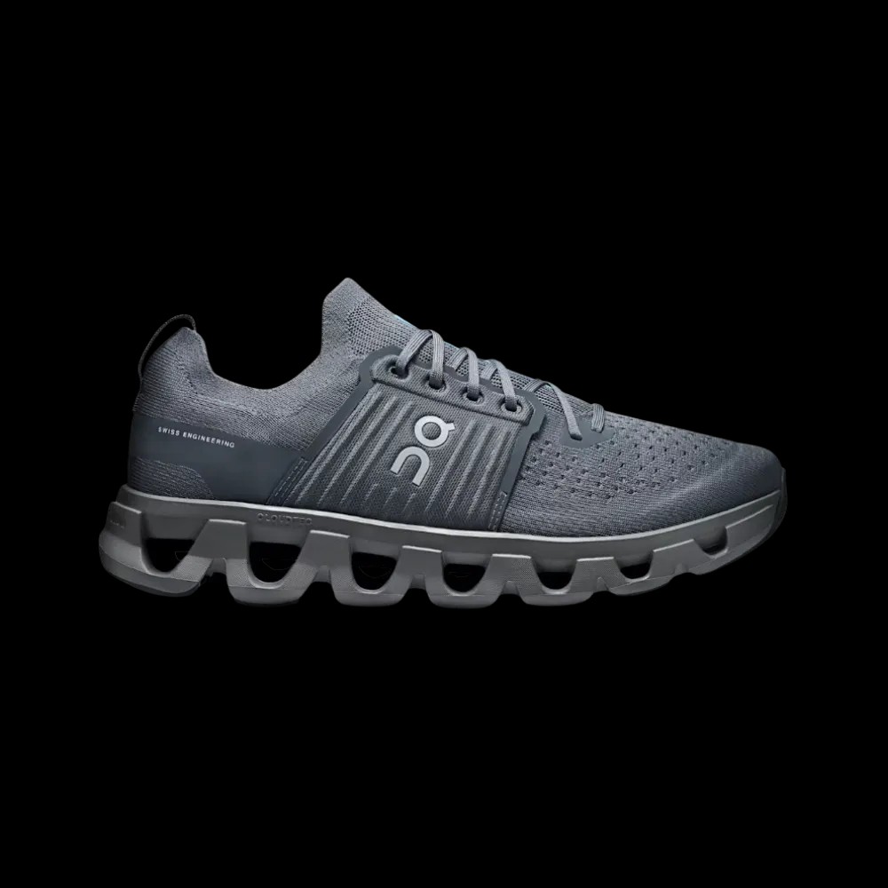 On Running Cloudswift 4 Stone Asphalt - HypeFly India View 1