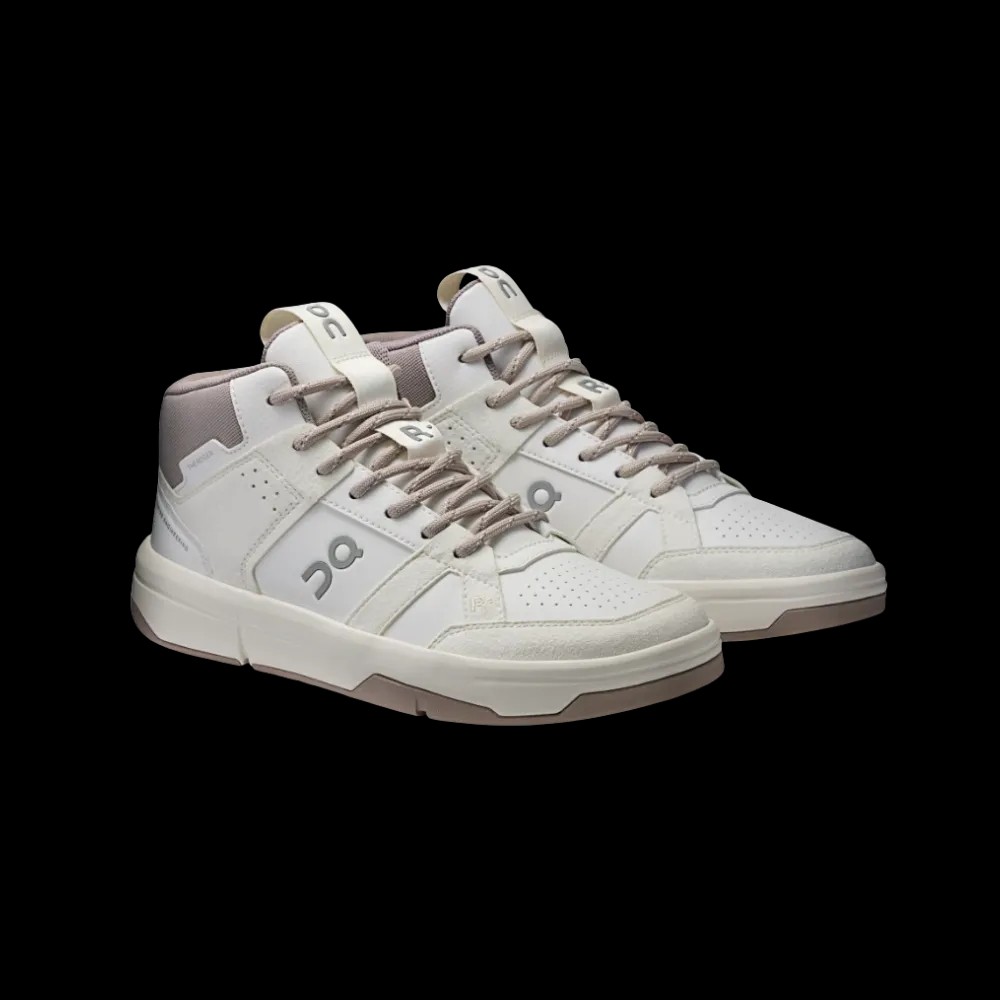 On Running The Roger Clubhouse Mid Ivory Fog - HypeFly India View 5