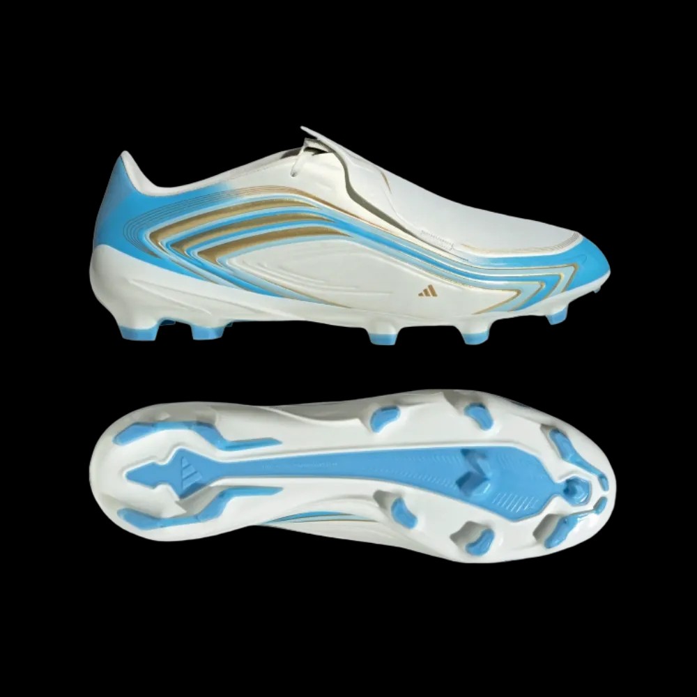 Adidas F50 Messi League Firm Ground Soccer Cleats Ivory - HypeFly India View 4