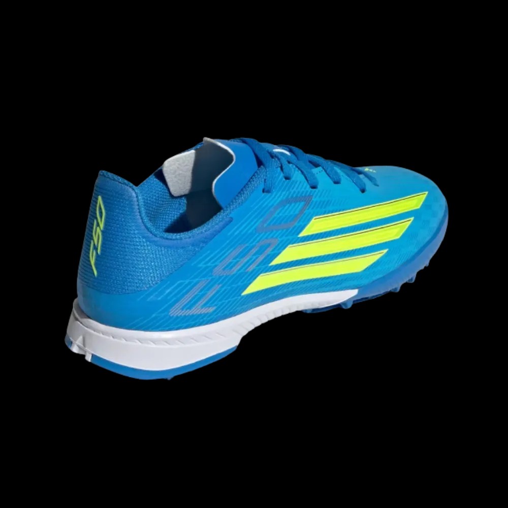 Adidas F50 League Turf Soccer Kids Lucid Ray Blue - HypeFly India View 4