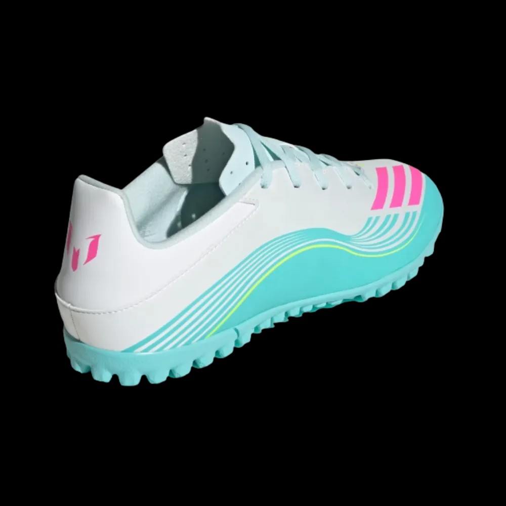 Adidas F50 Messi Club Turf Soccer Cleats Cloud White - HypeFly India View 4